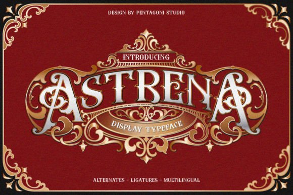 Astrena: Bold Victorian Typography for Modern Design