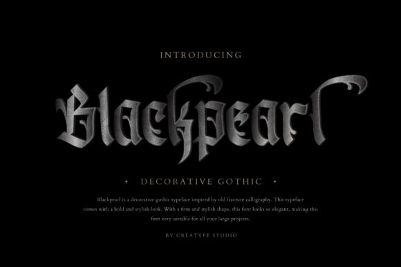 Blackpearl: Elevating Design with Gothic Elegance