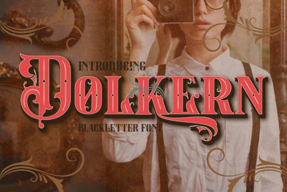 Dolkern: Elevating Brand Identity with Contemporary Blackletter