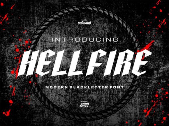 Hellfire: The Bold Typography Choice for High-Impact Design