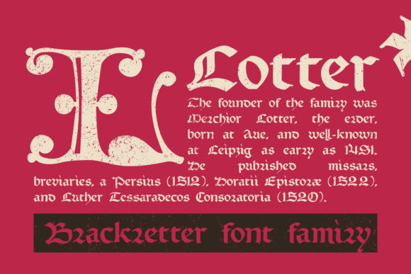 Lotter: Integrating Medieval Typography into Modern Design Workflows
