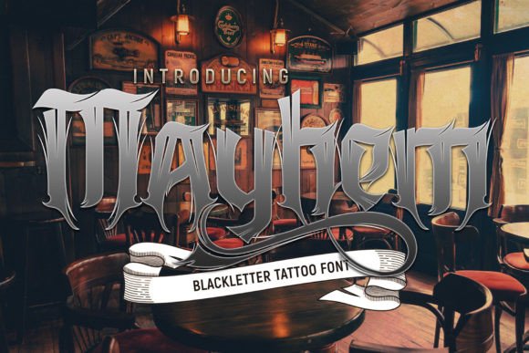 Mayhem: The Bold Edge of Contemporary Blackletter Design