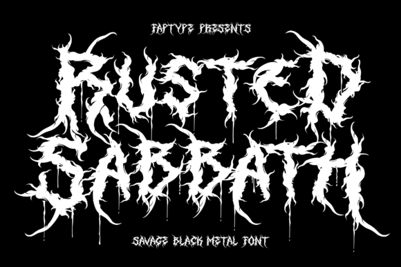 Rusted Sabbath: The Ultimate Blackletter Font for Metal Branding