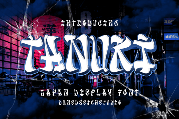 Tanuki: Integrating a Distinctive Japanese-Inspired Blackletter into Professional Design Workflows