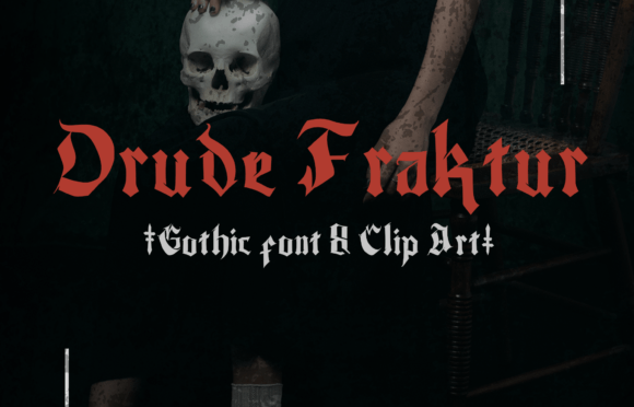The Allure of Drude Fraktur: Elevating Design with Bold Gothic Typography