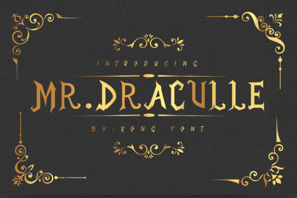 Unleashing Bold Typography: Why Mr. Draculle is the Ultimate Choice for High-Impact Branding