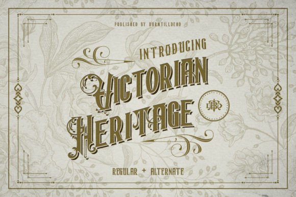 Victorian Heritage: Elevating Your Design Projects with Exquisite Typography
